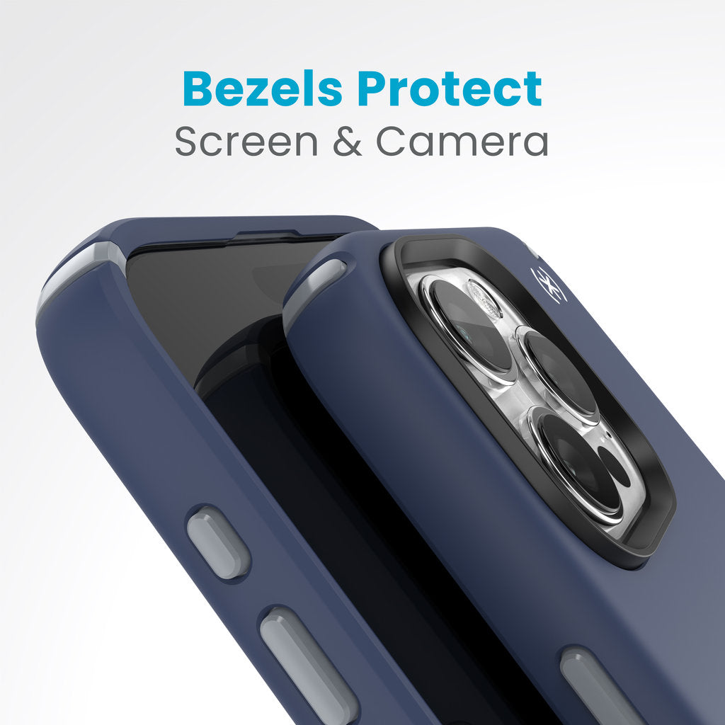 Speck Presidio2 Pro + MS Apple iPhone 15 Pro Max Coastal Blue -  with Microban