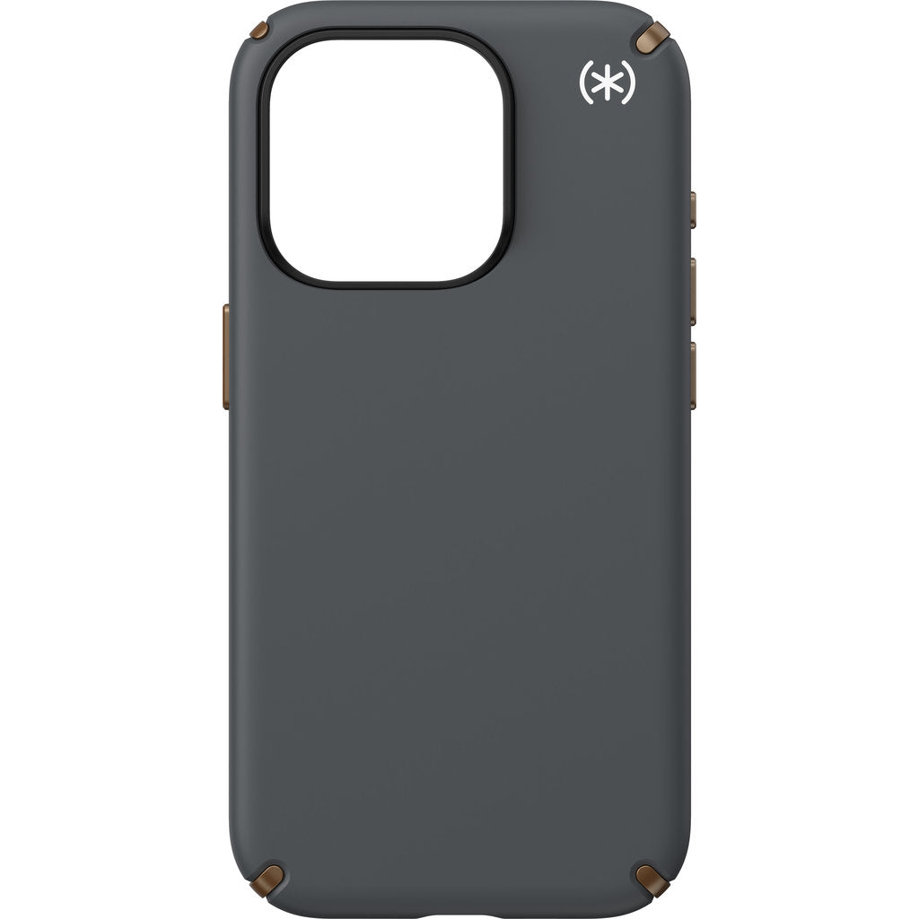Speck Presidio2 Pro + MS Apple iPhone 15 Pro Charcoal Grey - mit Microban