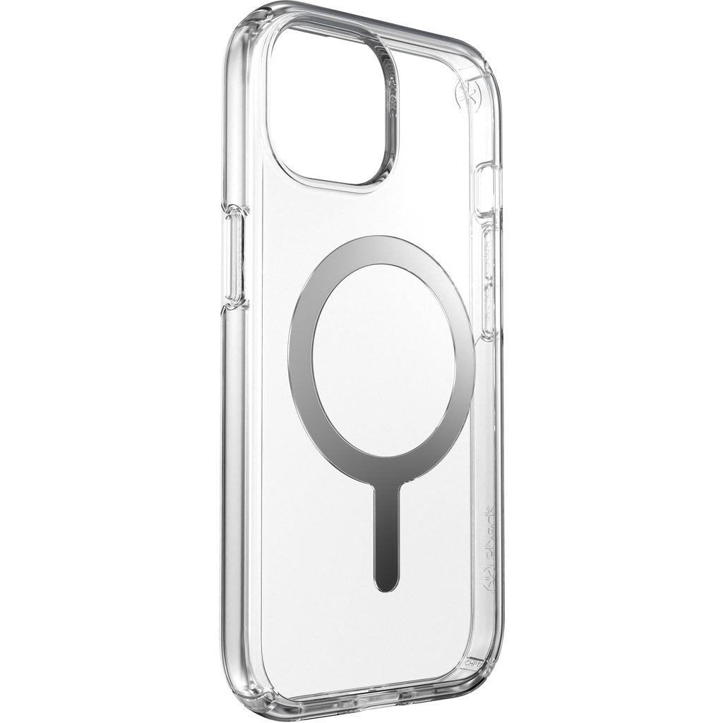 Speck Presidio Perfect Clear + MS Apple iPhone 17e/16e/15/14/13 Clear - with Microban