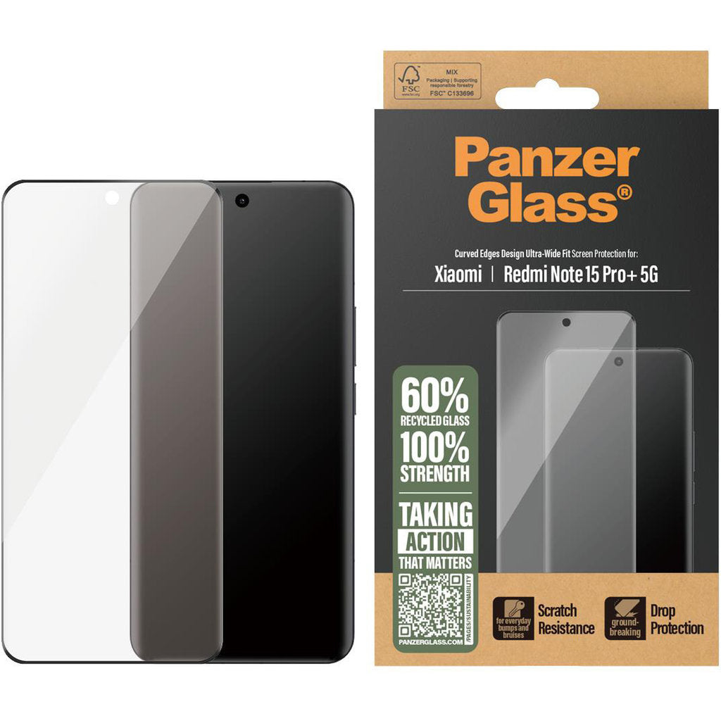 PanzerGlass Xiaomi Redmi Note 15 Pro+ 5G Ultra Wide Fit