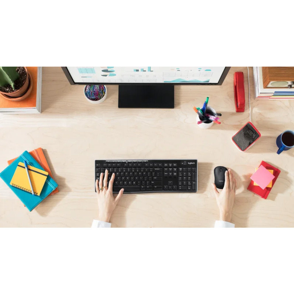 Logitech Wireless Keyboard K270 QWERTY