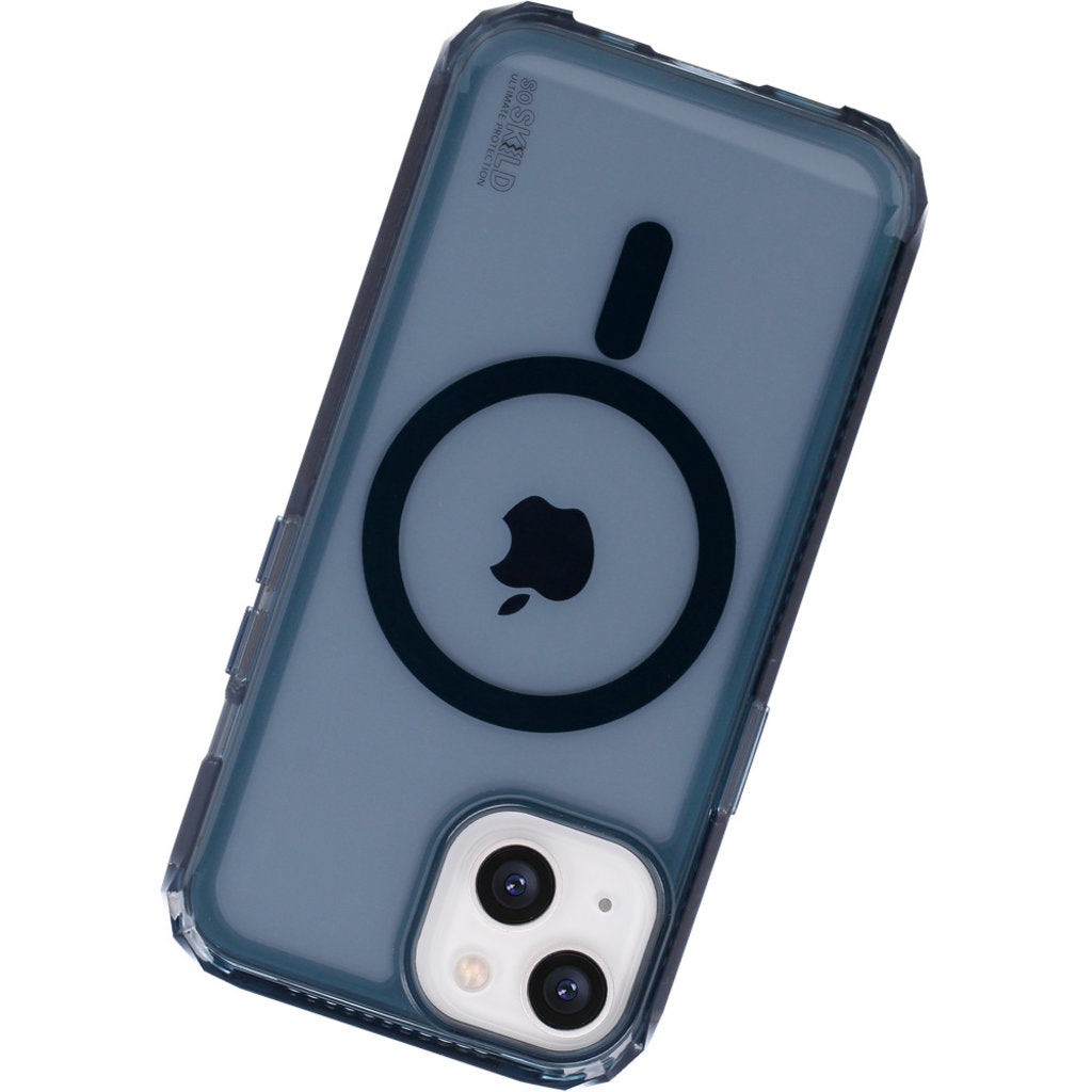 SoSkild Apple iPhone 15 Defend Case Magnetic Ring Smokey Grey