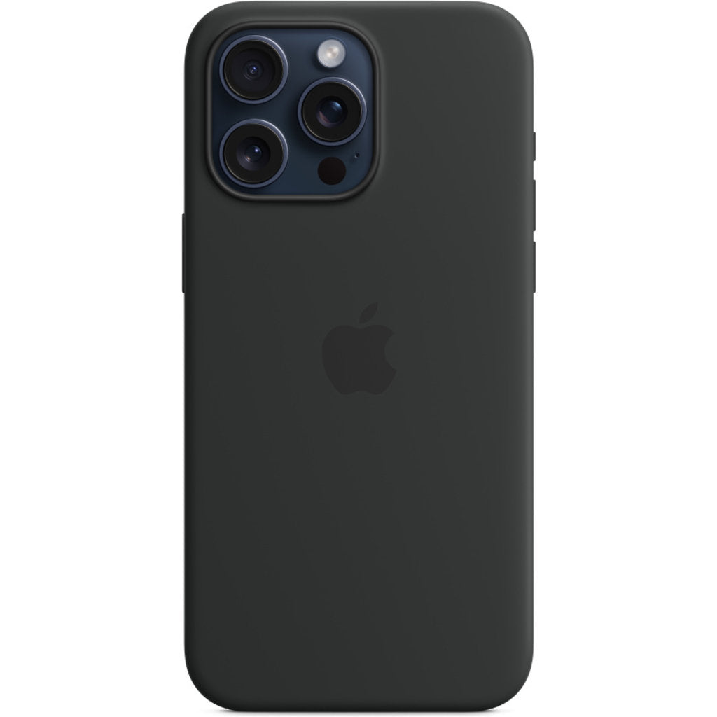 Apple iPhone 15 Pro Max Silicone Case with MagSafe Black