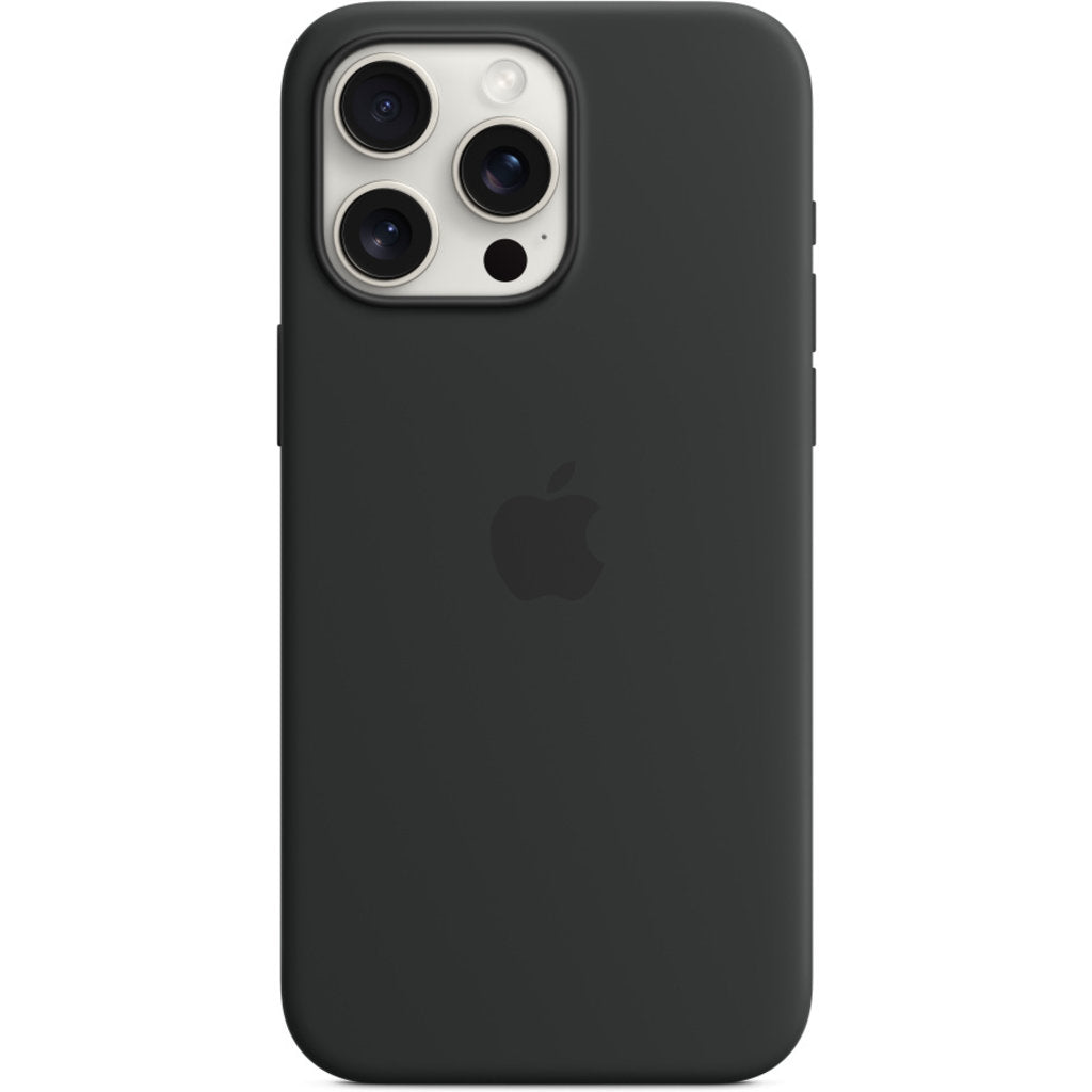 Apple iPhone 15 Pro Max Silicone Case with MagSafe Black