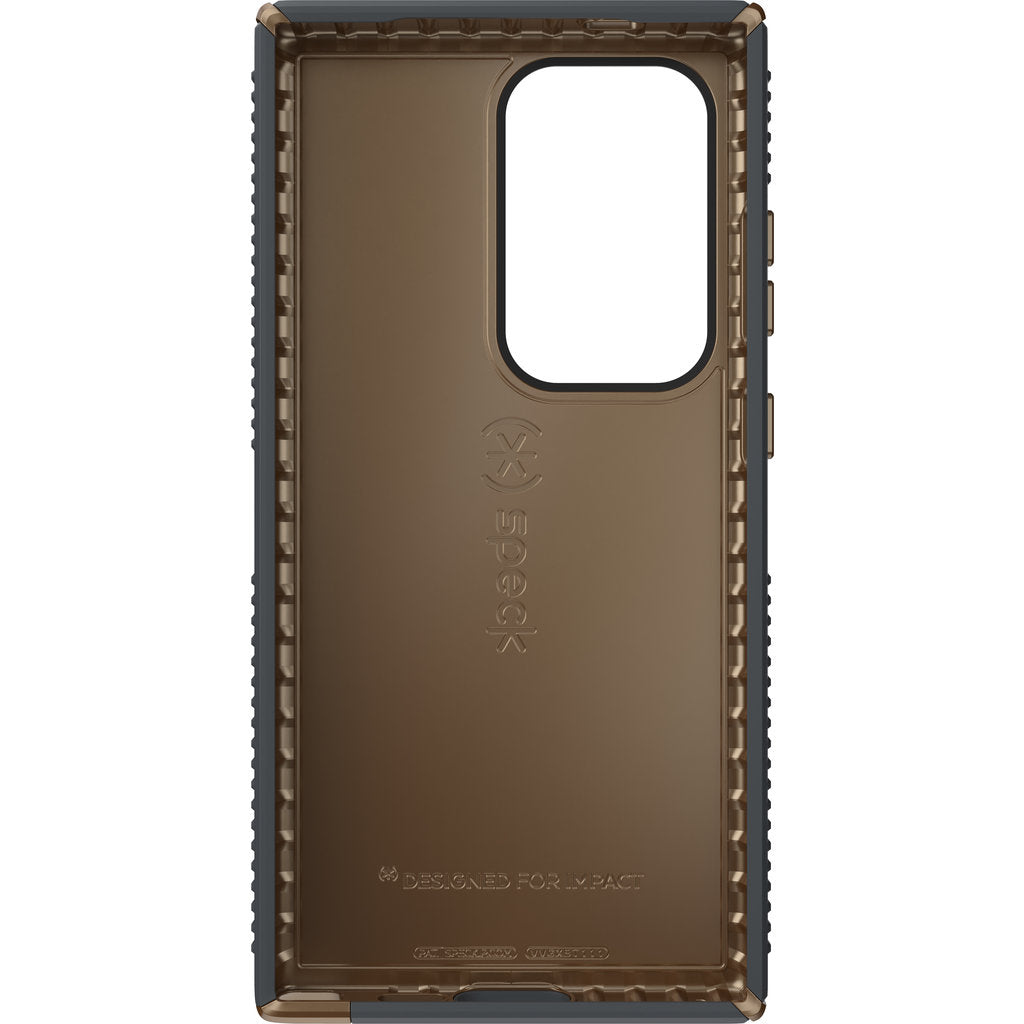 Speck Presidio2 Grip Samsung Galaxy S24 Ultra Charcoal Grey - with Microban
