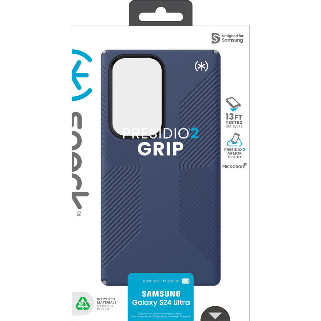 Speck Presidio2 Grip Samsung Galaxy S24 Ultra Coastal Blue - mit Microban