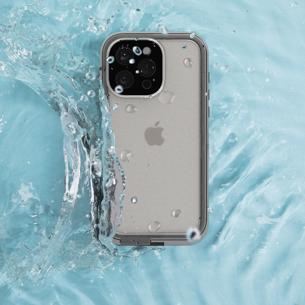 Catalyst Total Protection Case Apple iPhone 15 Pro Titanium Grey