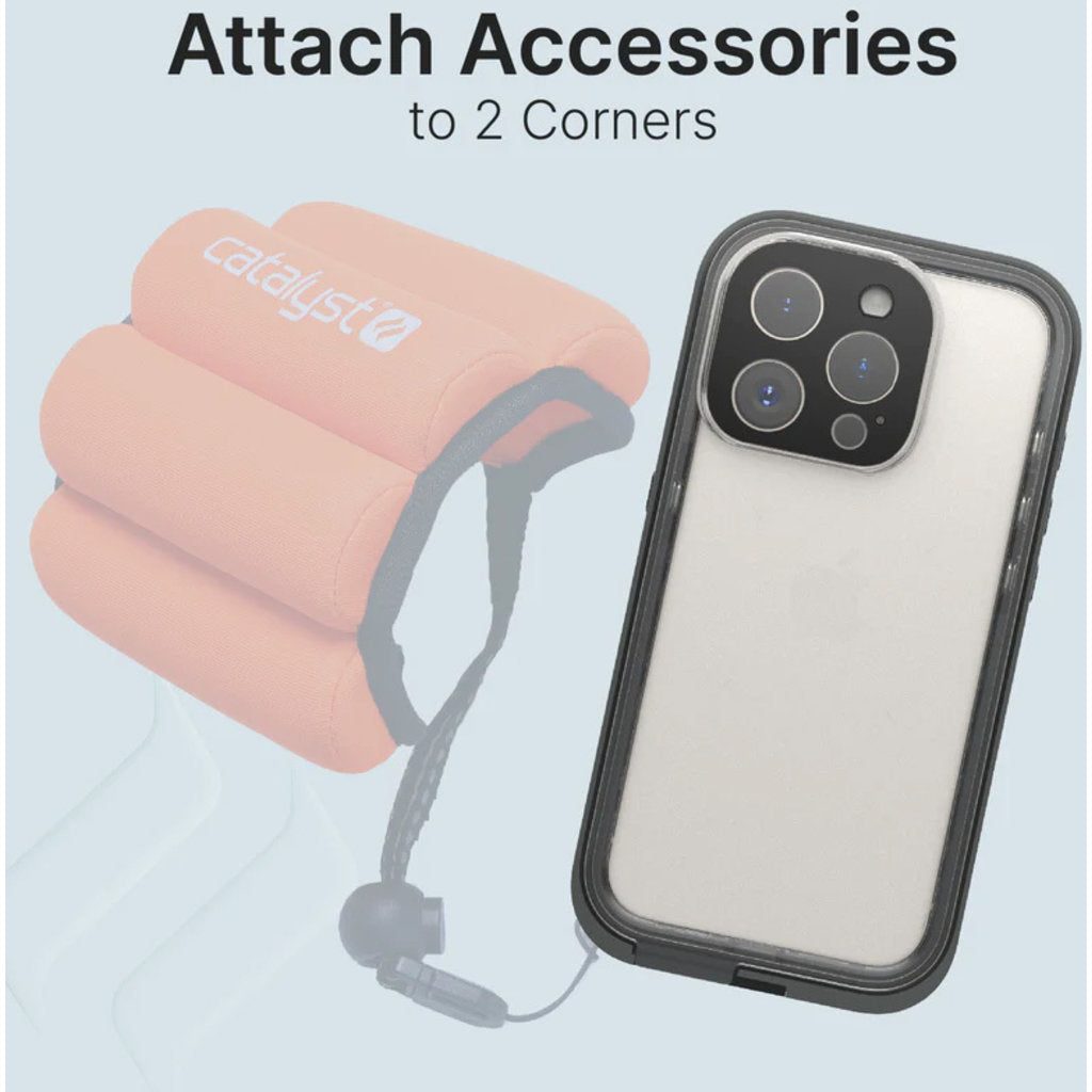 Catalyst Total Protection Case Apple iPhone 15 Pro Titanium Grey