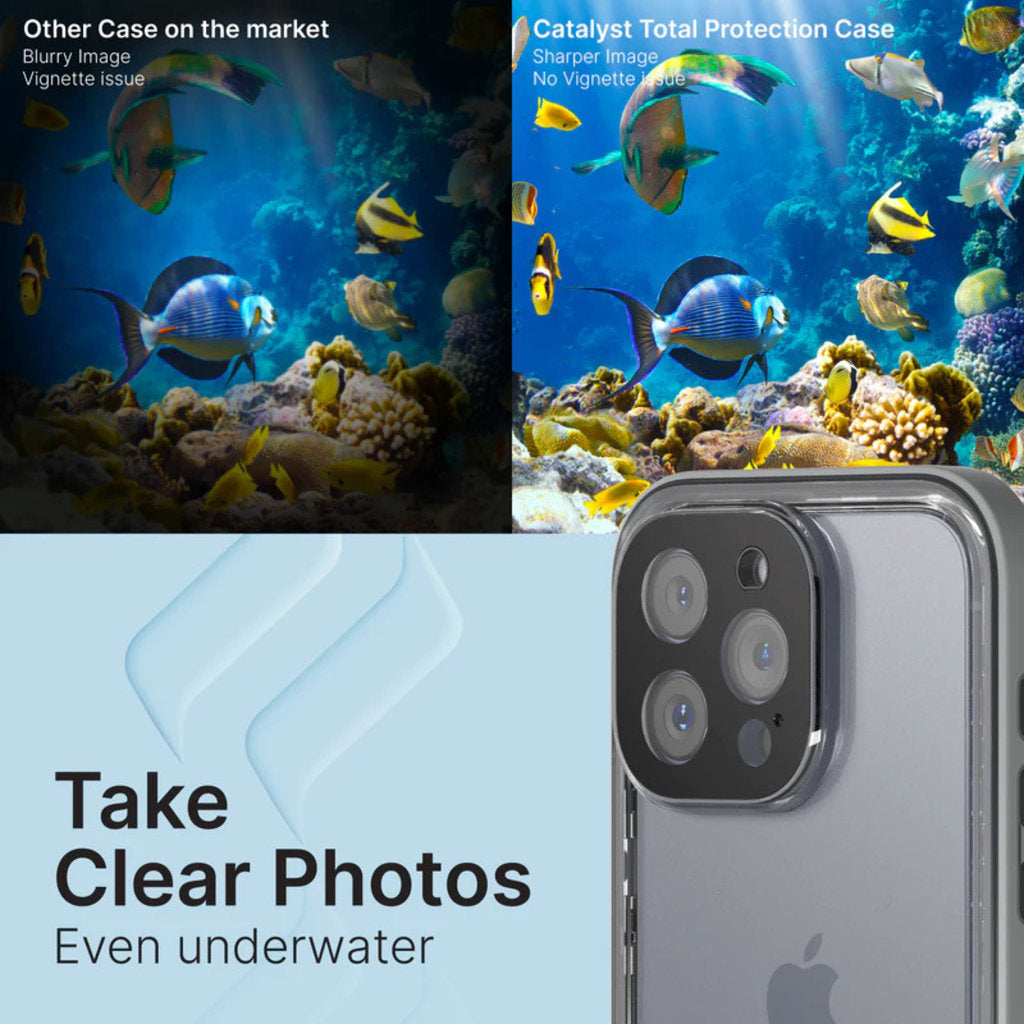 Catalyst Total Protection Case Apple iPhone 15 Pro Titanium Grey