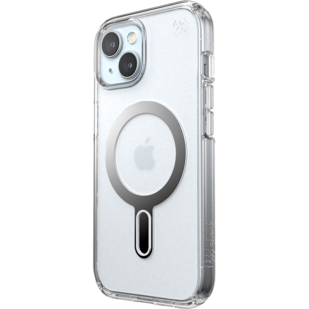 Speck Presidio Clear + ClickLock Apple iPhone 17e/16e/15/14/13 Clear -  with Microban
