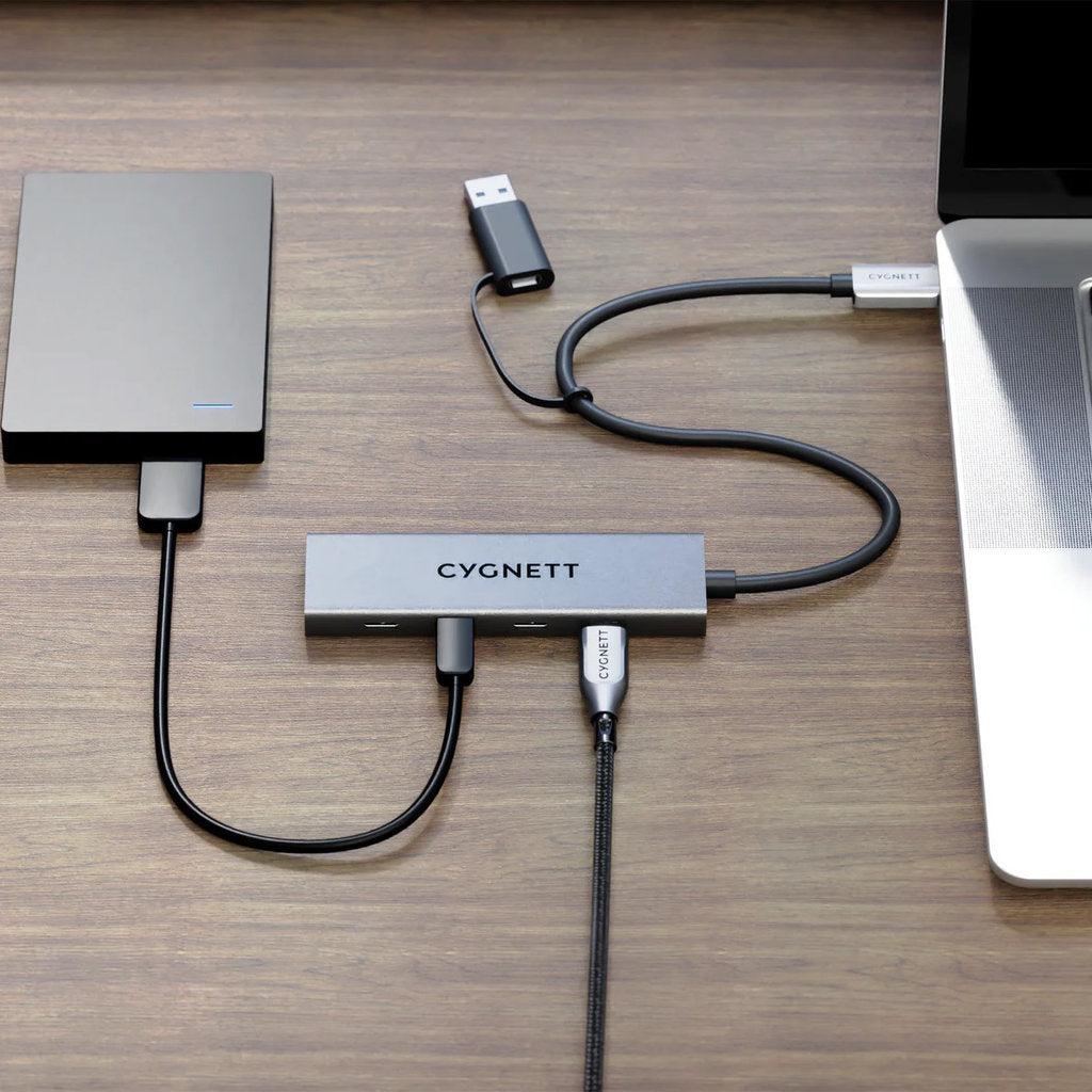 Cygnett Unite 4-in-1 USB-C to USB-C Hub