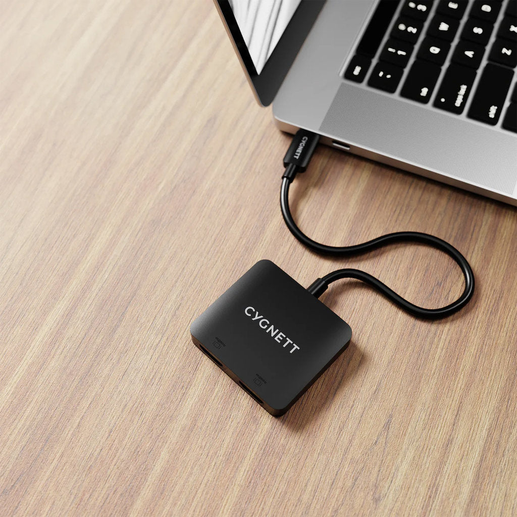 Cygnett Unite 2-in-1 USB-C to Dual HDMI Hub