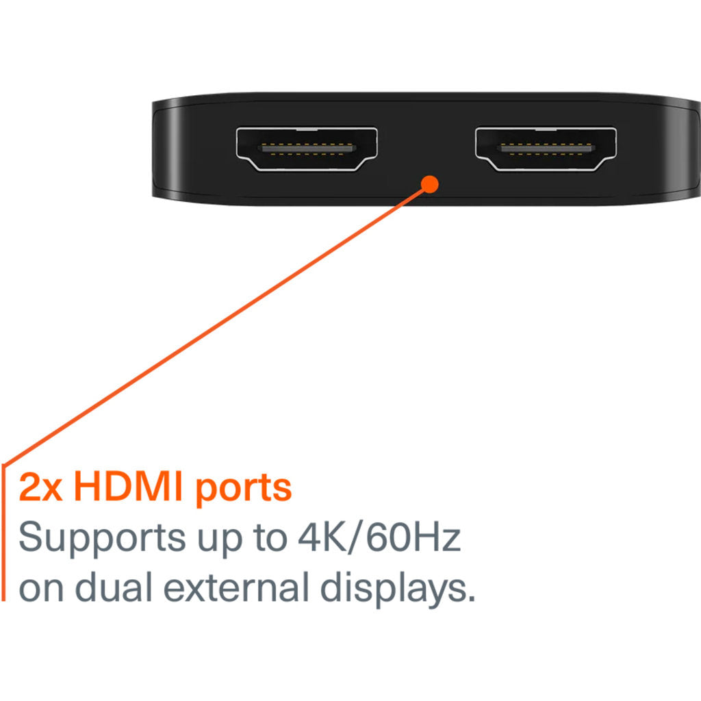 Cygnett Unite 2-in-1 USB-C to Dual HDMI Hub