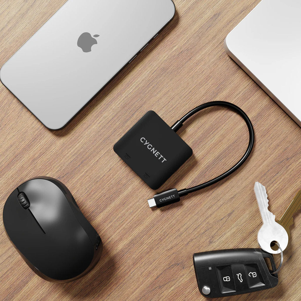 Cygnett Unite 2-in-1 USB-C to Dual HDMI Hub