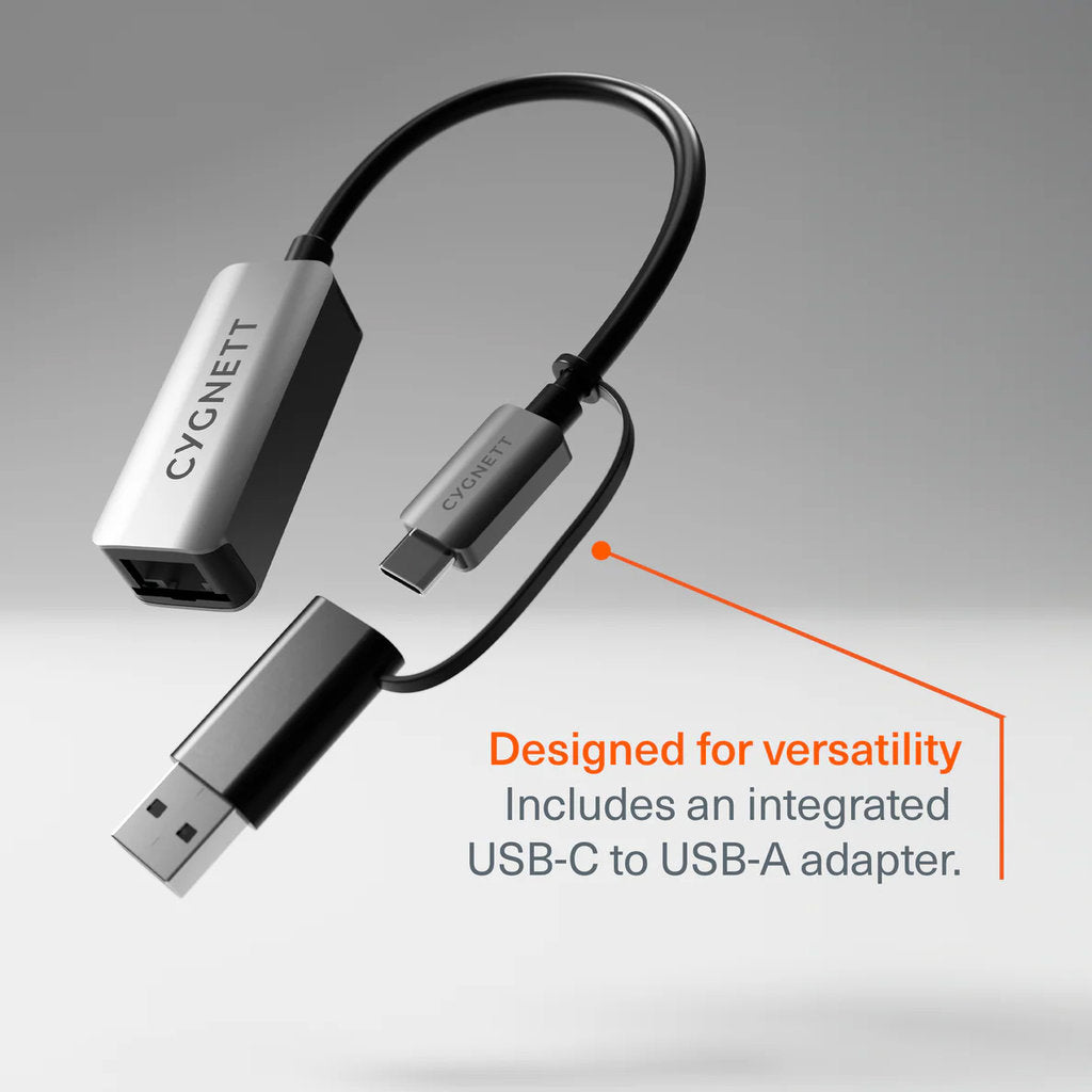 Cygnett Unite USB-C to 2.5Gbps Ethernet Adapter