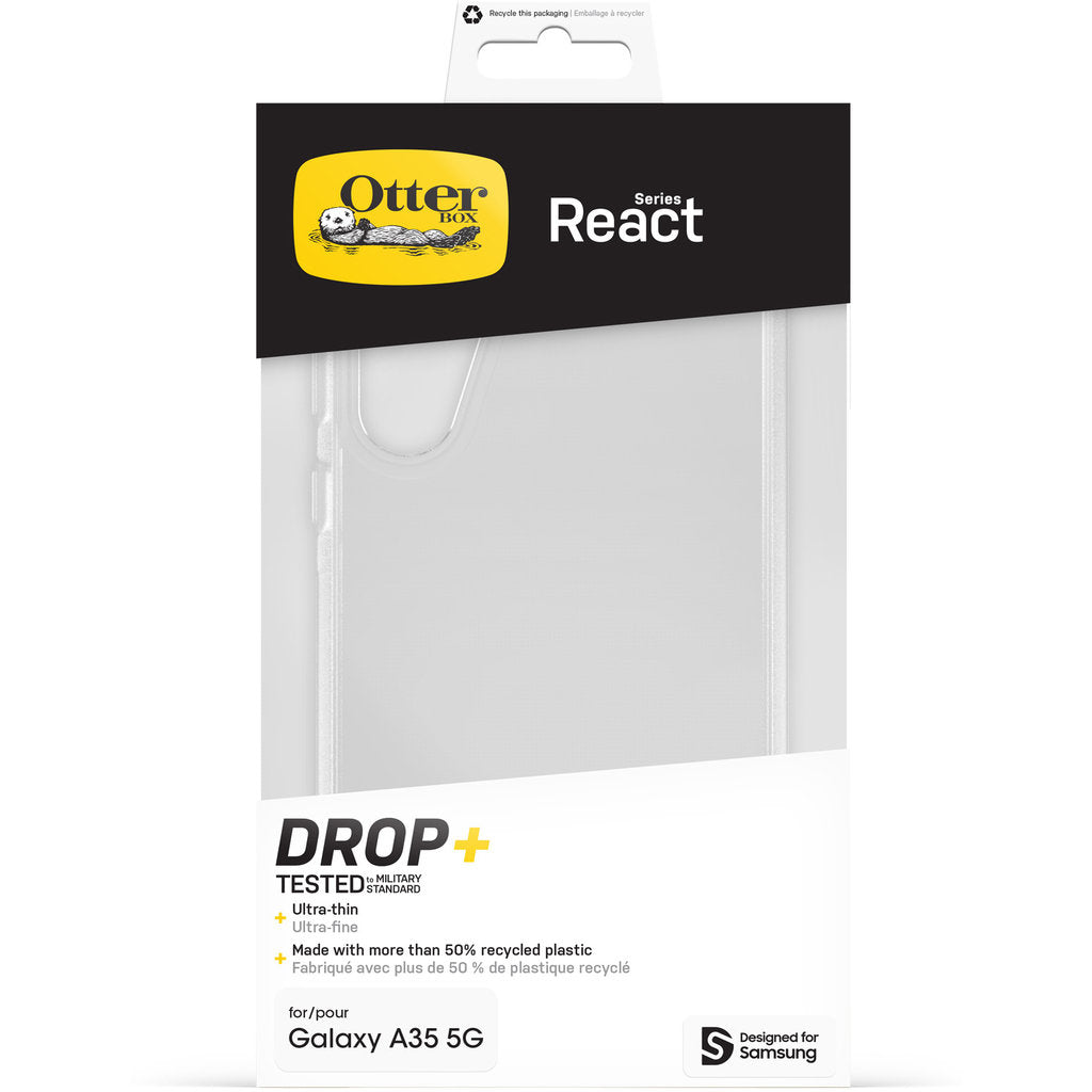 OtterBox React Case Samsung Galaxy A35 5G Clear