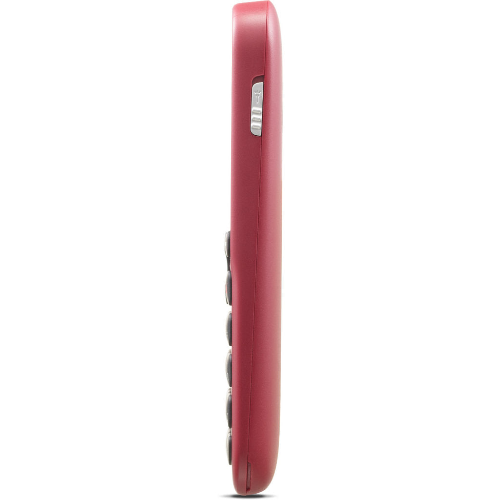 Doro 1380 2G Red + Cradle