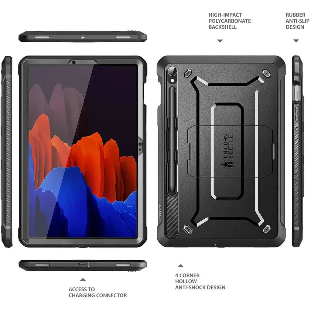 Supcase Unicorn Beetle Pro Samsung Galaxy Tab S9 Black