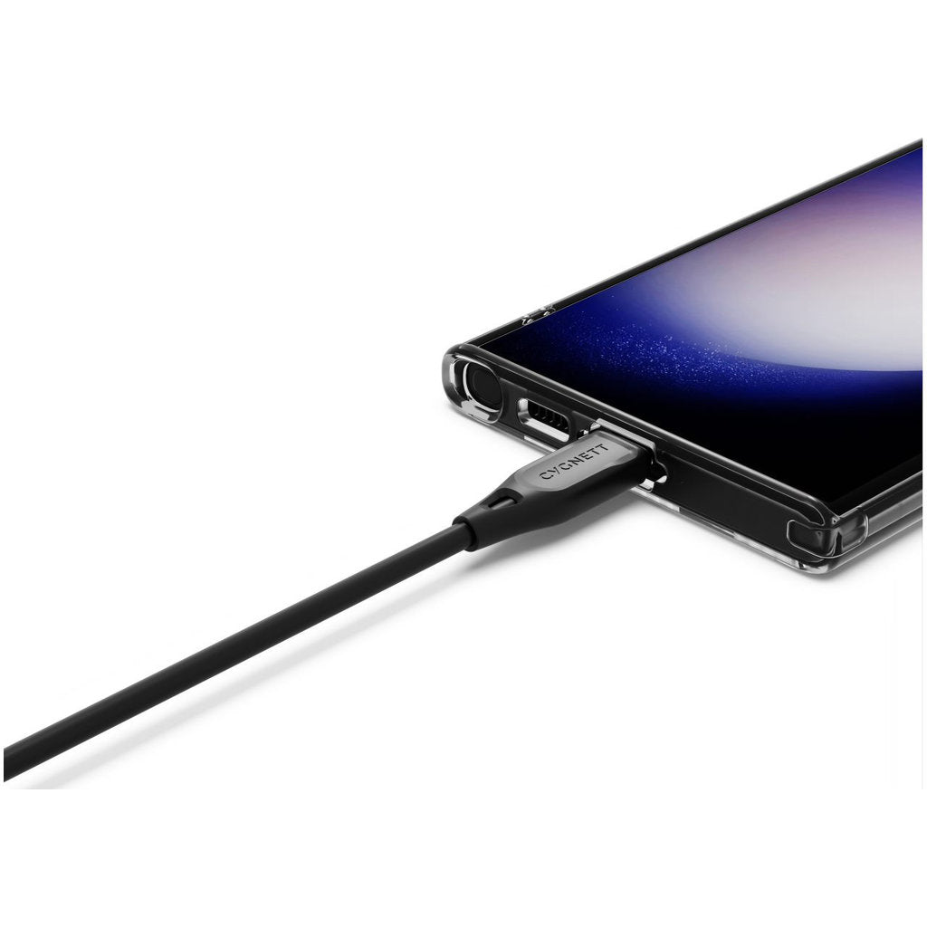 Cygnett Essentials USB-C to USB-C Cable 1m Black