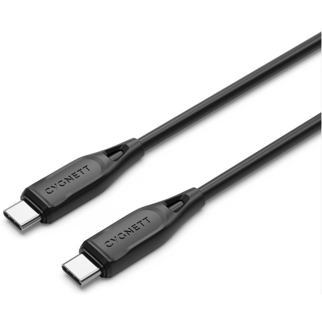 Cygnett Essentials USB-C to USB-C Cable 2m Black