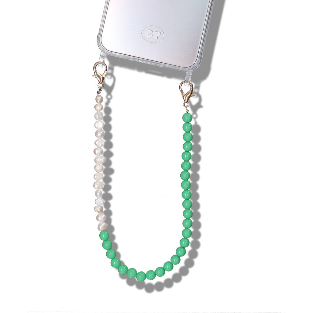 Casetastic Bracelet de perles et de perles - Vert (30cm)