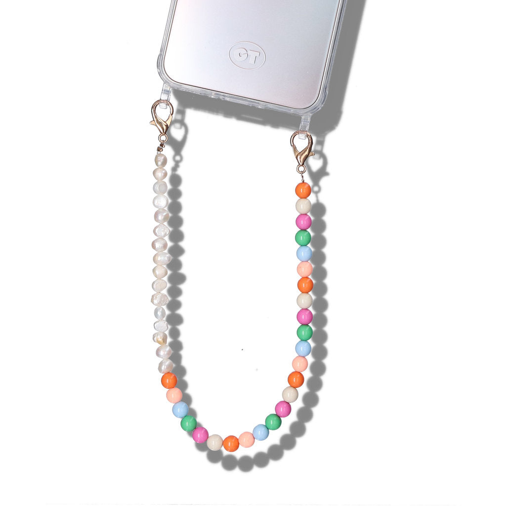 Casetastic Wrist band Beads and Pearls - Multicolor (30cm)