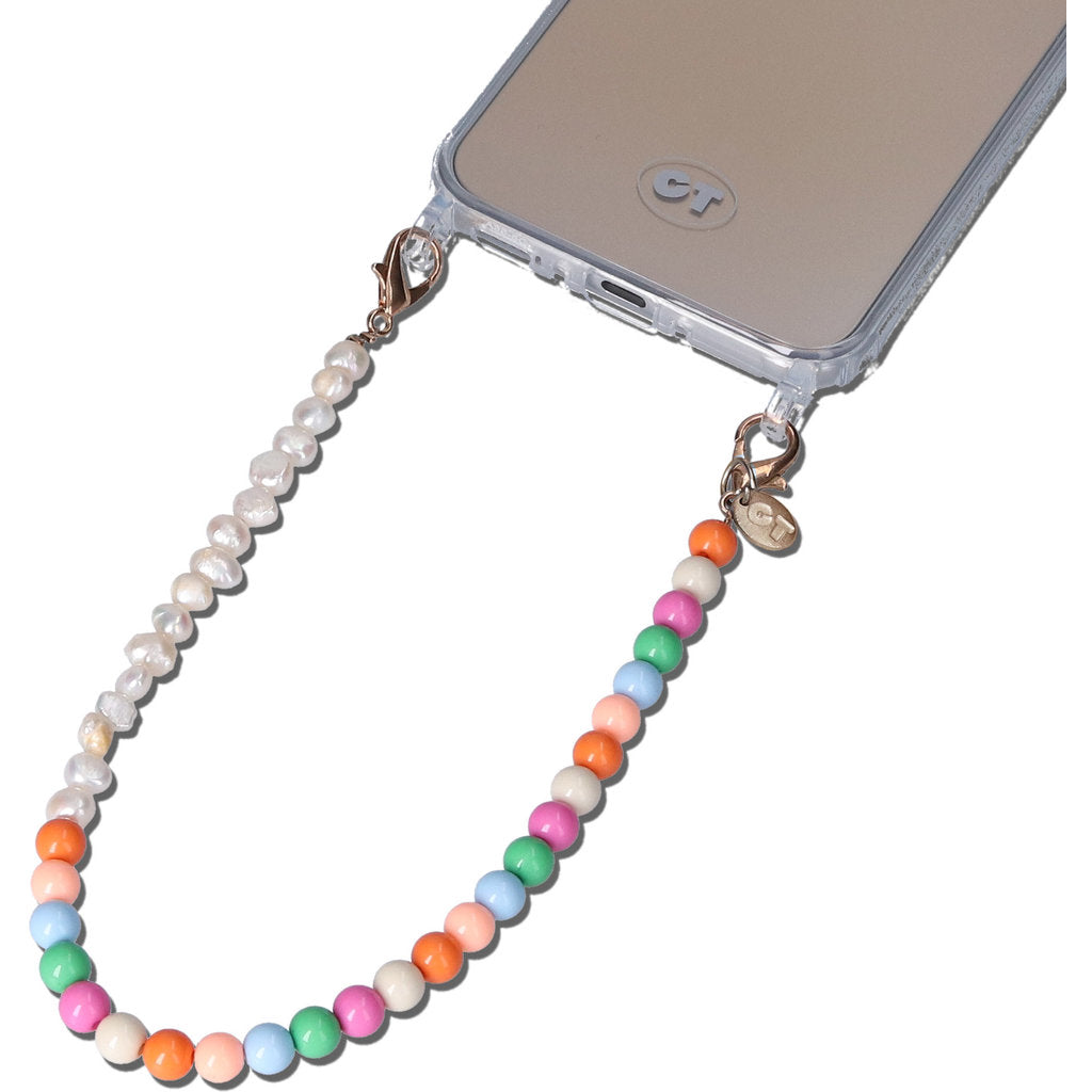 Casetastic Wrist band Beads and Pearls - Multicolor (30cm)