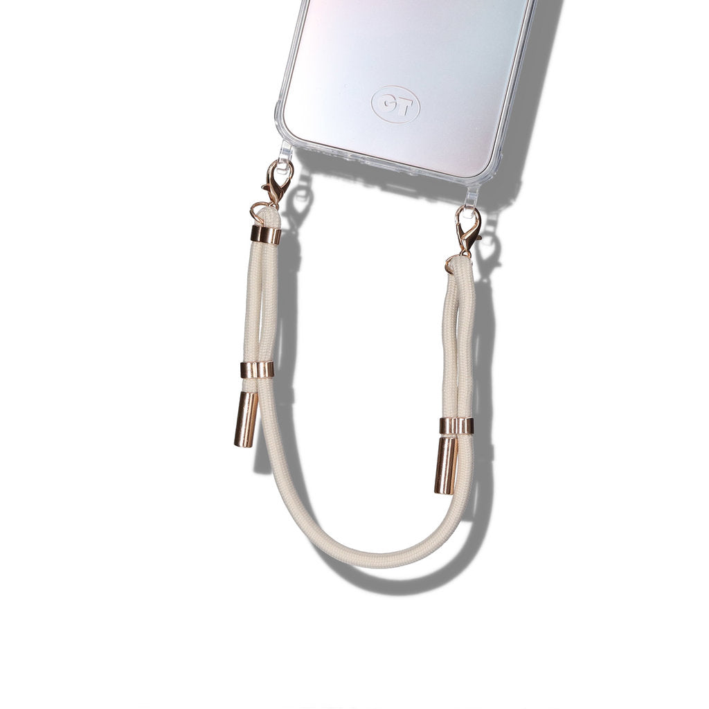 Casetastic Wrist band Cord - Pale White