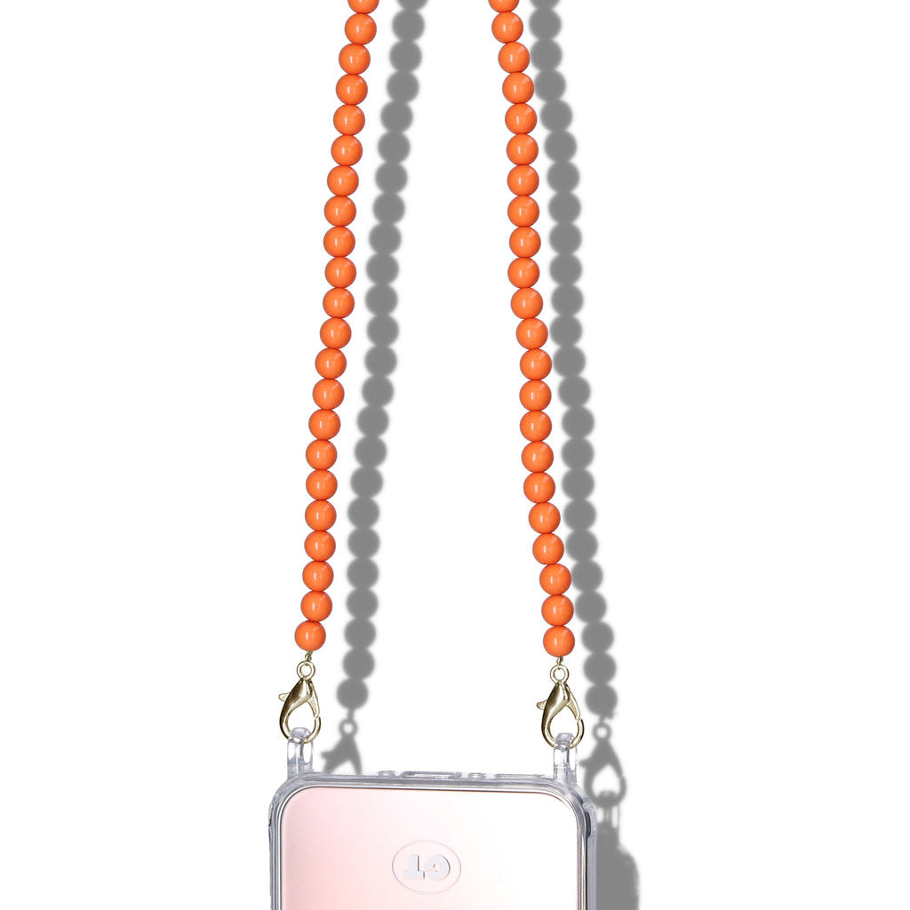 Casetastic Lanière de Perles - Orange (125cm)