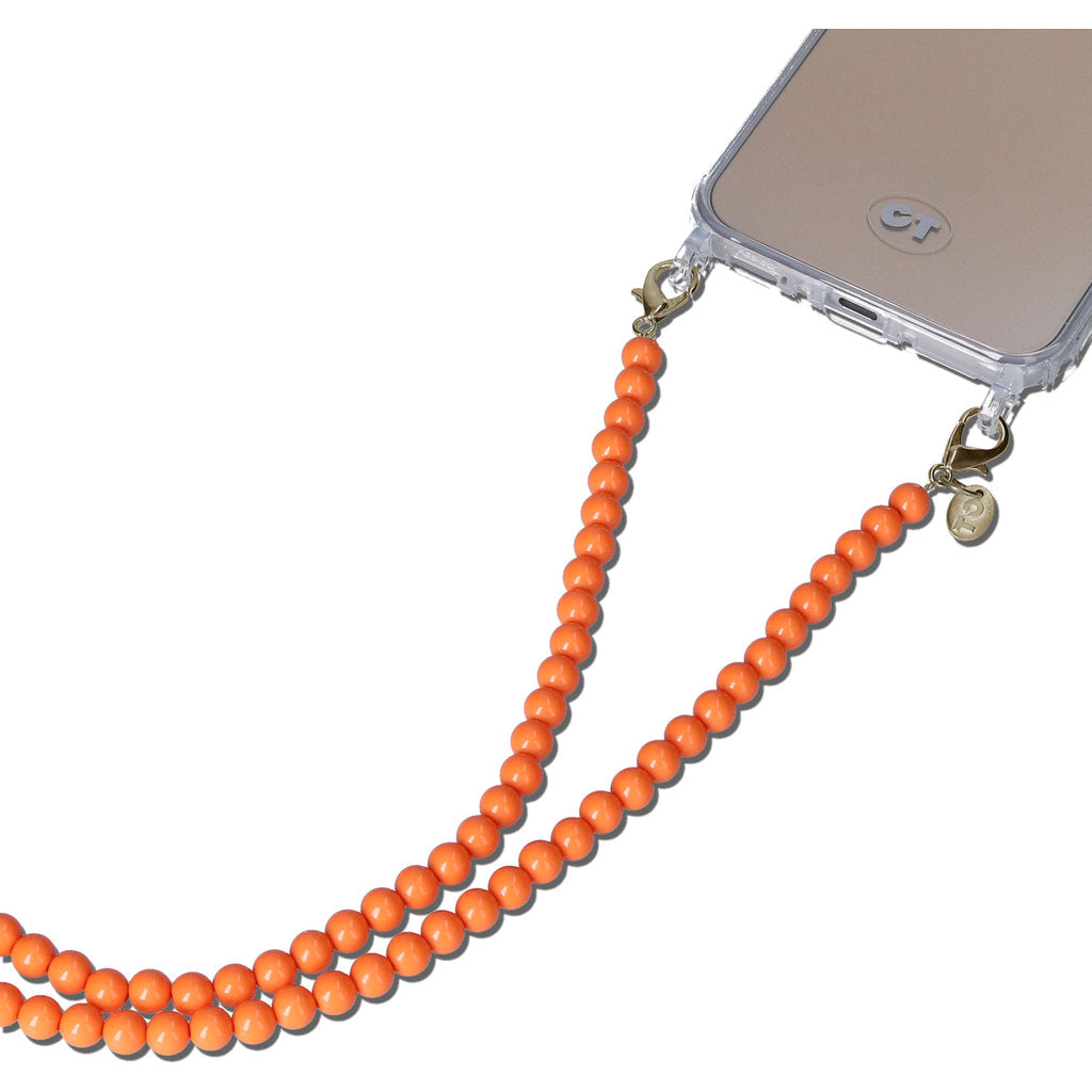 Casetastic Lanière de Perles - Orange (125cm)
