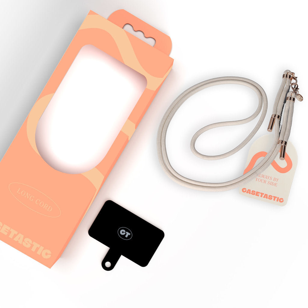 Casetastic Phonecord - Pale White (90-160 cm)