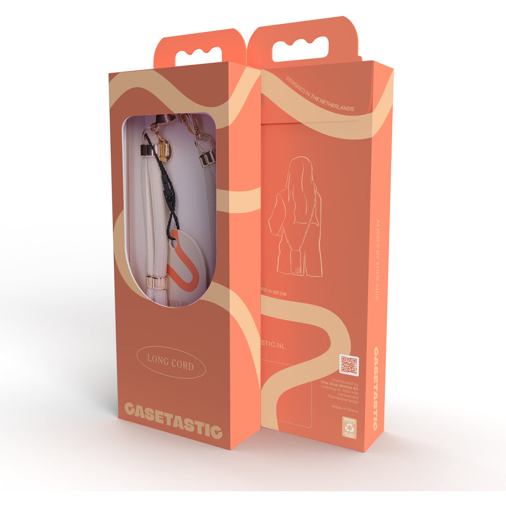 Casetastic Phonecord - Pale White (90-160 cm)