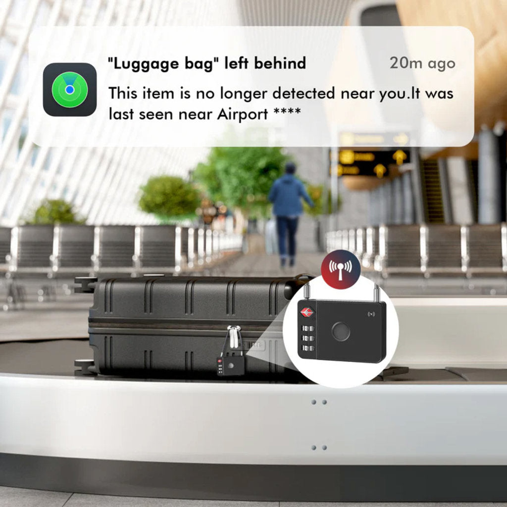 MiLi MiLock Smart Anti-Loss Lock iOS Black