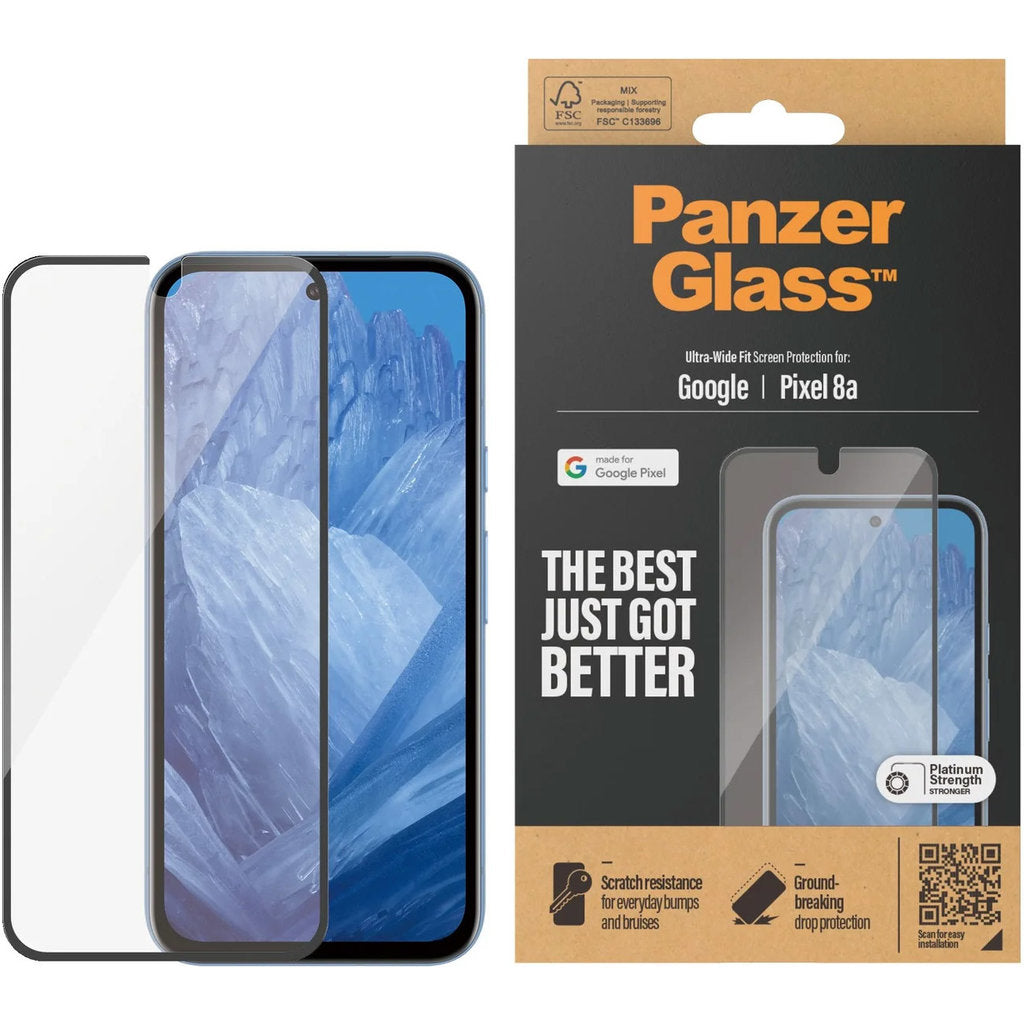 PanzerGlass Google Pixel 8a UWF Black