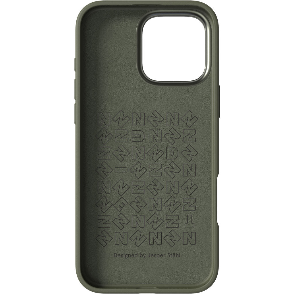 Nudient Bold MagSafe Case Apple iPhone 16 Pro Max Olive Green