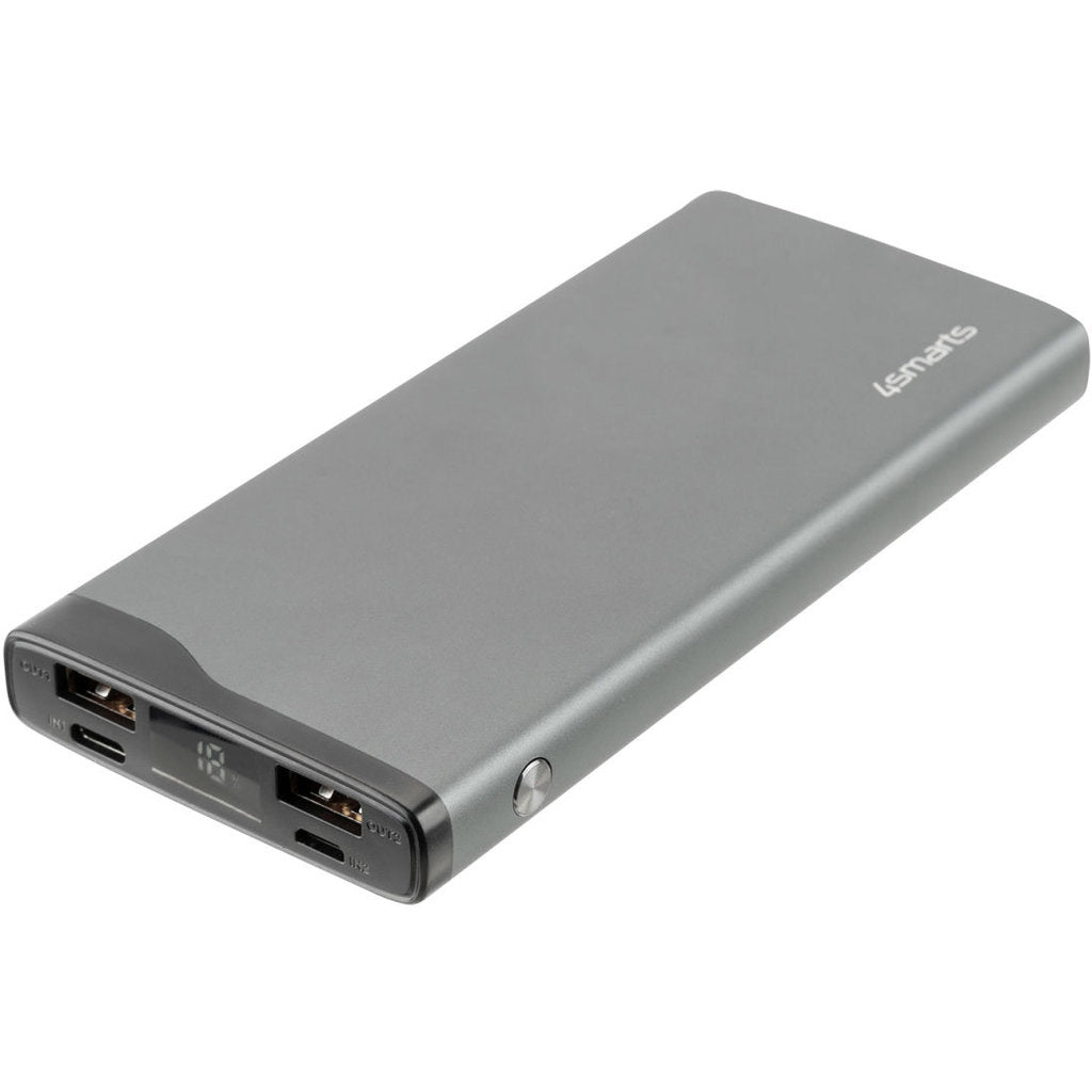 4Smarts Powerbank VoltHub Pro 10.000 mAh QC/PD 22.5W Black
