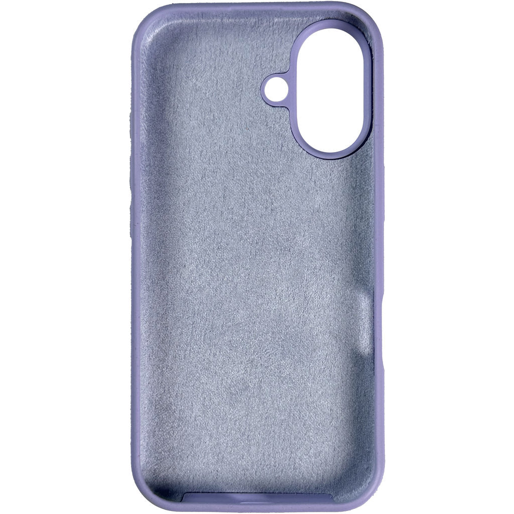 Nudient Base Case iPhone 16 Soft Purple