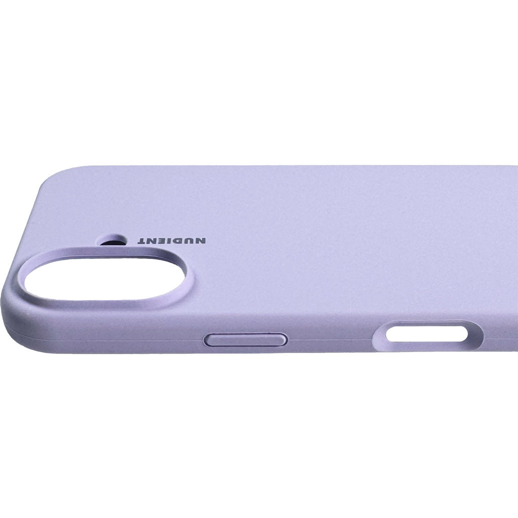 Nudient Base Case iPhone 16 Soft Purple