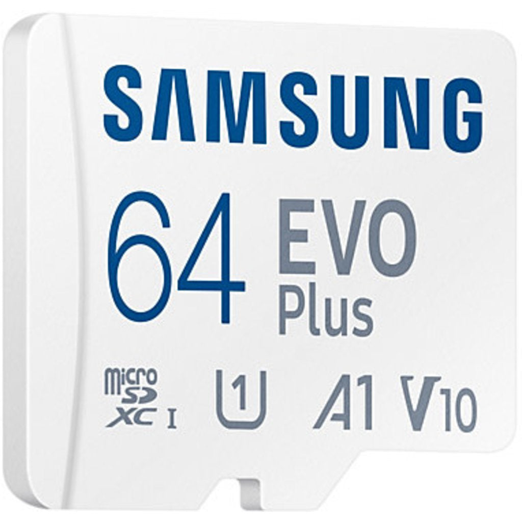 Samsung MicroSD EVO Plus (2024) 64GB + Adapter (160MB/s Class 10)