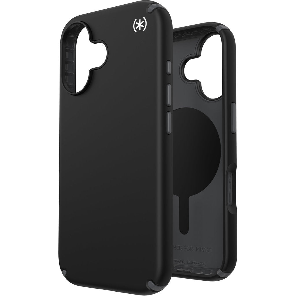 Speck Presidio2 Pro + MS Apple iPhone 16 Black - with Microban