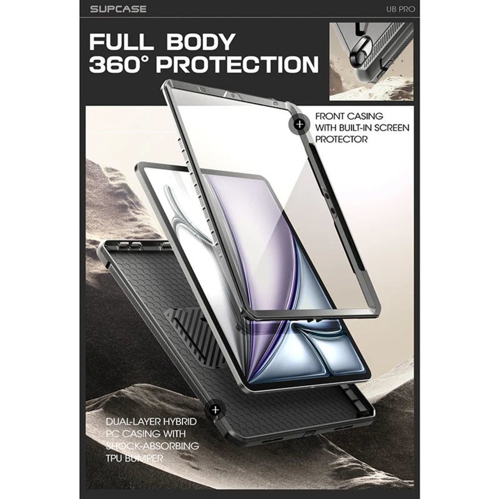 Supcase Unicorn Beetle Pro Apple iPad Air 11 (2024-2026) Black