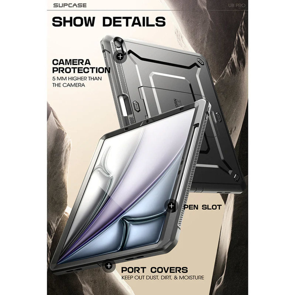 Supcase Unicorn Beetle Pro Apple iPad Air 11 (2024-2026) Black