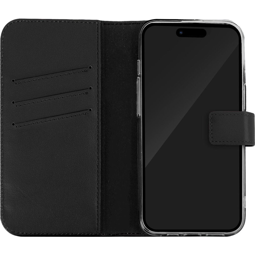 Caseuals 2-in-1 Bookcase MagSafe Apple iPhone 15 Pro Black