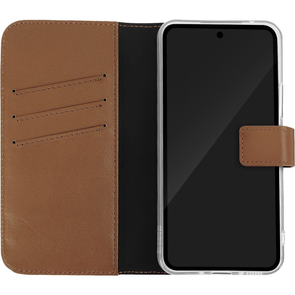 Caseuals Bookcase Samsung Galaxy S23 FE Brown