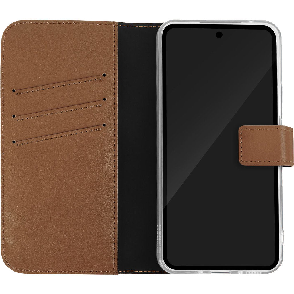 Caseuals Bookcase Samsung Galaxy S24 Brown