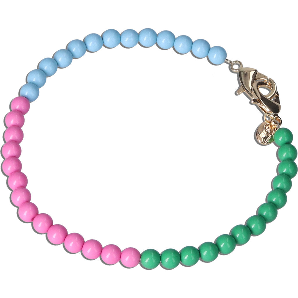 Casetastic Wrist band Beads  - Blue/Pink/Green(30cm)