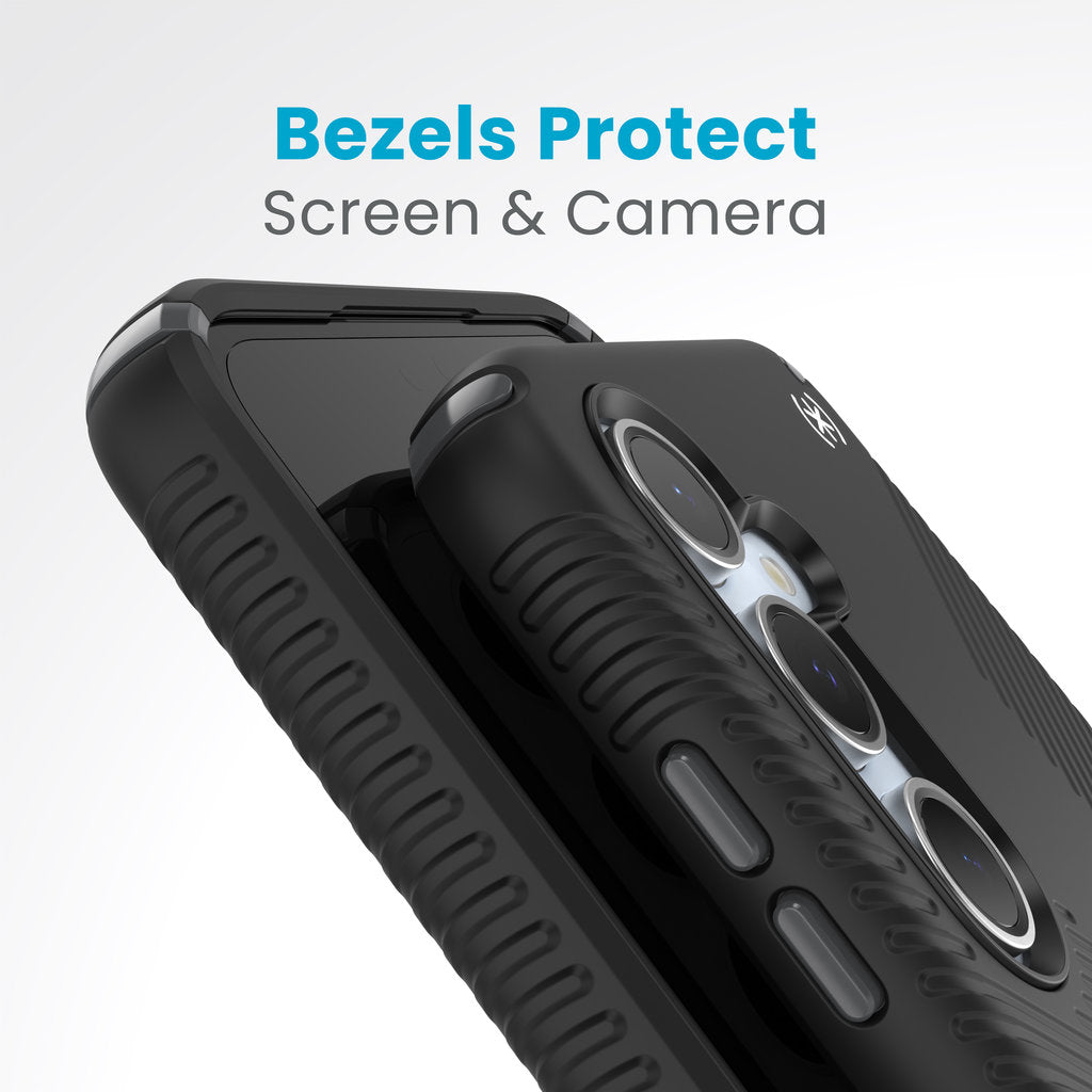 Speck Presidio2 Grip Samsung Galaxy S24 FE Black - with Microban