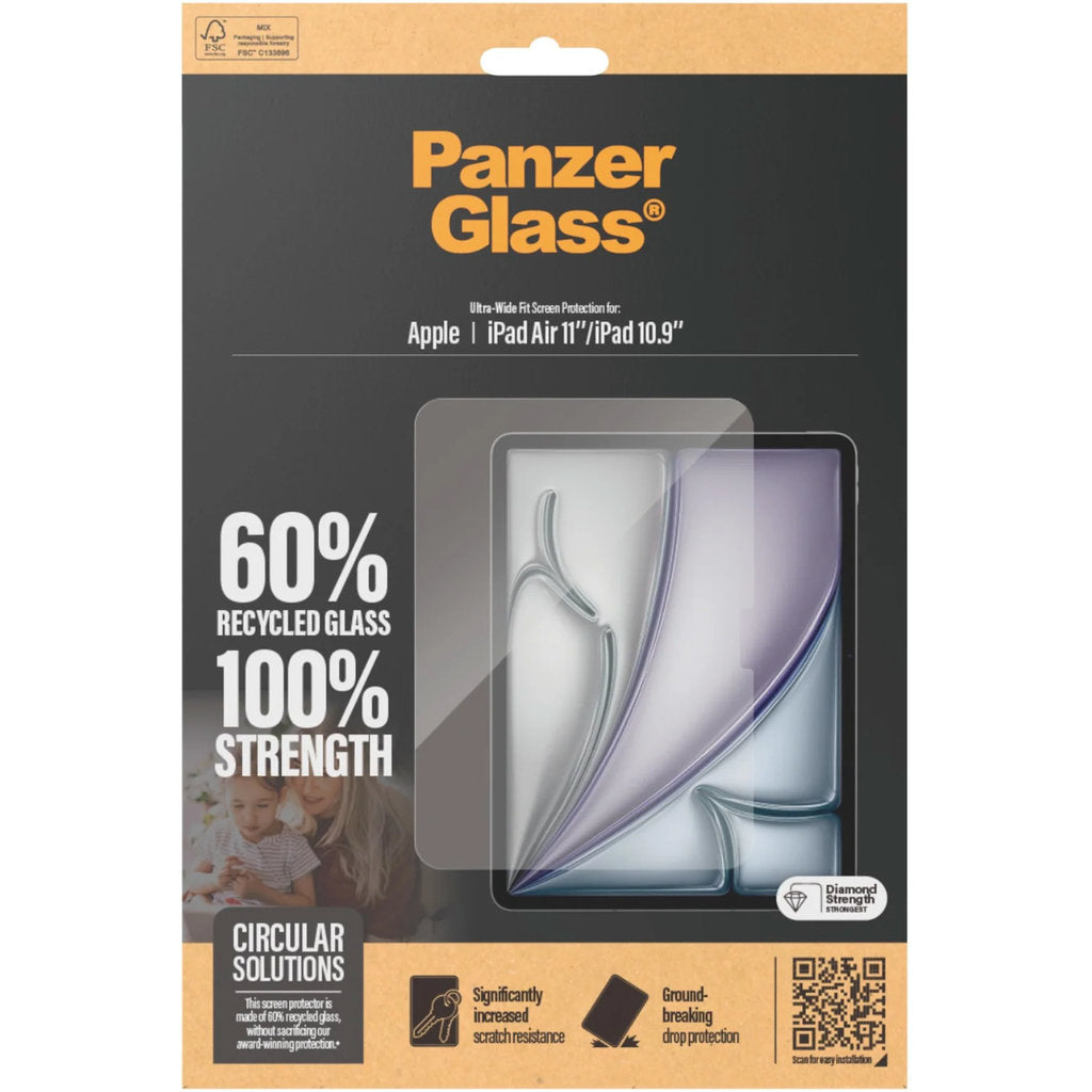PanzerGlass Apple iPad Air 11 (2024/2026) / Apple iPad 10.9 (2022/2025)  Ultra-Wide Fit Privacy