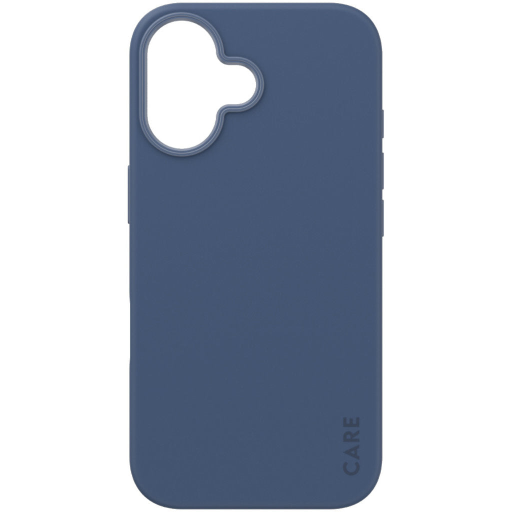 CARE by PanzerGlass Fashionable Case Blue m. MagSafe iPhone 16