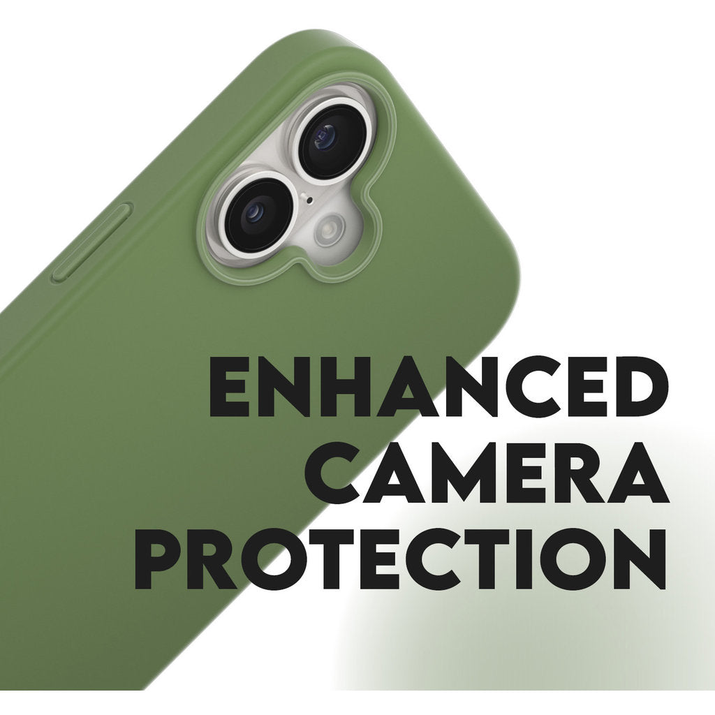 CARE by PanzerGlass Fashionable Case Green w. MagSafe iPhone 16